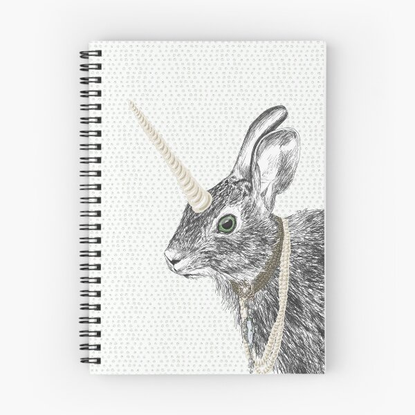 Item preview, Uni-hare. All animals are magical. designed and sold by Barbara Baumann Illustration.