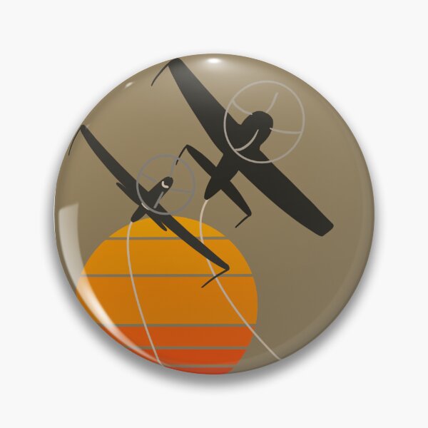 Item preview, Sunset Fighters - Minimal Flying Vintage designed and sold by RampRatGear.