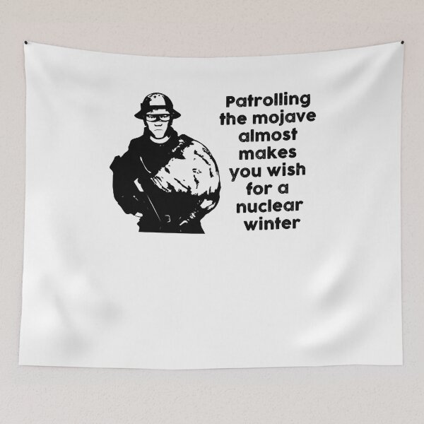 Item preview, Creation Release Spiritual Pain Cool Patrolling The Mojave Almost For A Nuclear Winter Black Gifts designed and sold by ClothesJohnson.