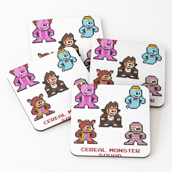 Item preview, Cereal Monster Squad 8bit Pixel Art T-Shirt designed and sold by Shireley1379.