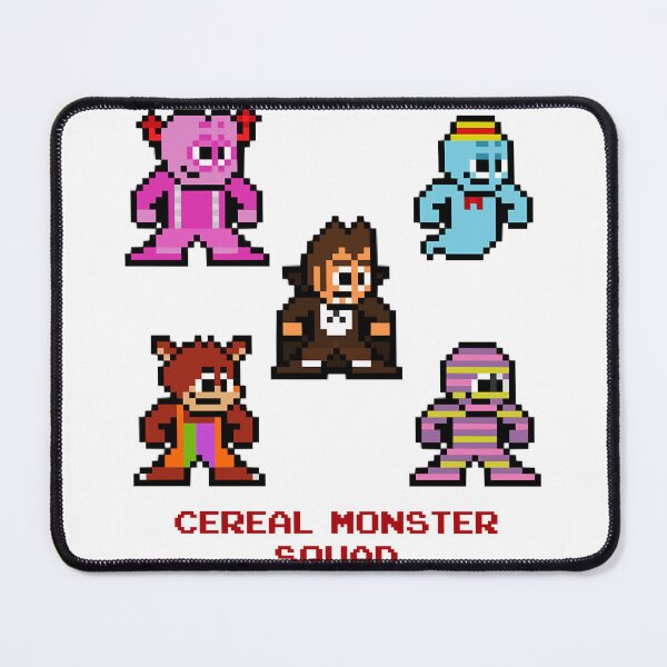 Item preview, Cereal Monster Squad 8bit Pixel Art T-Shirt designed and sold by Shireley1379.