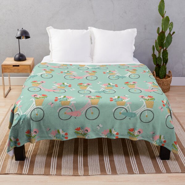 Item preview, Enjoy the Ride Bicycle on Aqua designed and sold by Heather Rosas.
