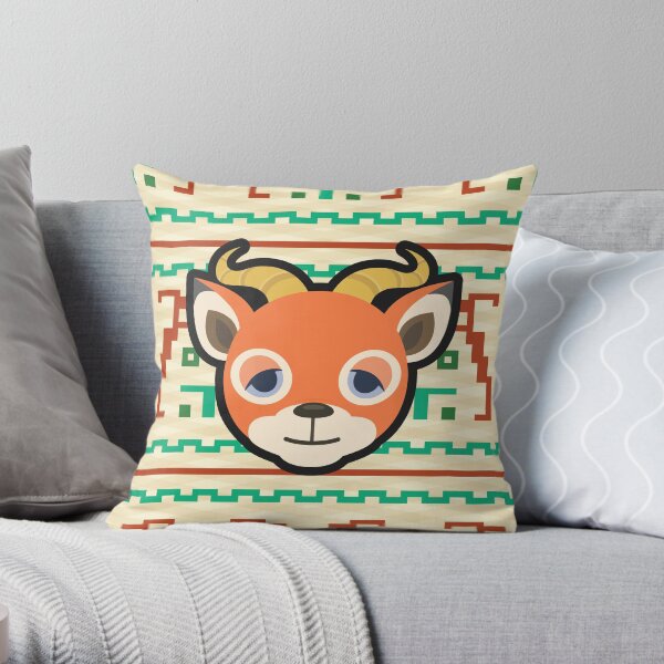 BEAU ANIMAL CROSSING Throw Pillow