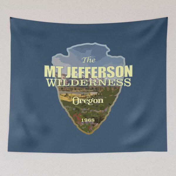 Item preview, Mt Jefferson Wilderness (arrowhead) designed and sold by curranmorgan.