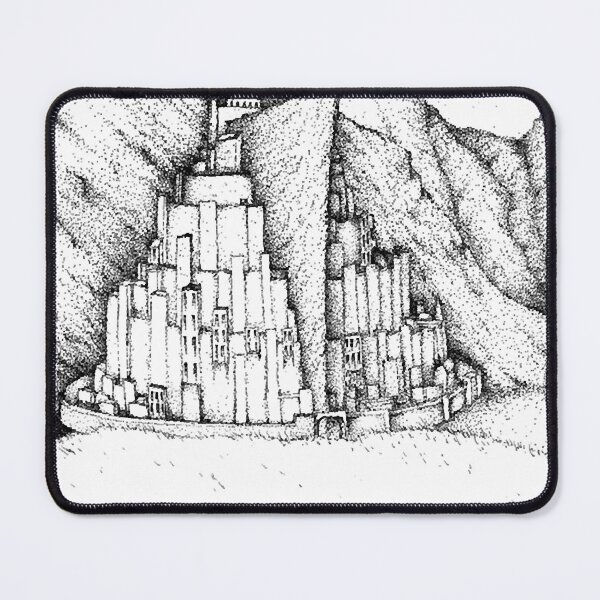 Minas Tirith  Art Board Print for Sale by geniaxudietelka