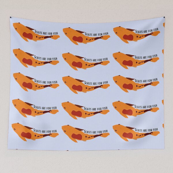 Item preview, Scales are for fish designed and sold by ThoughtJumble.
