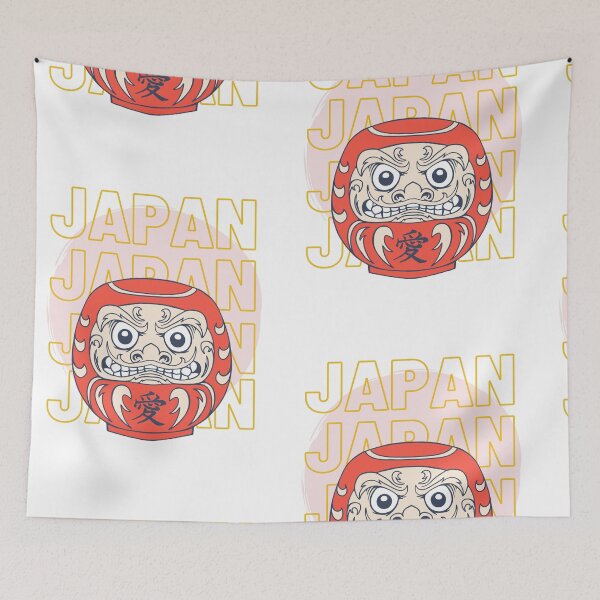 Item preview, Daruma doll luck and perserverance designed and sold by jpn insprd.