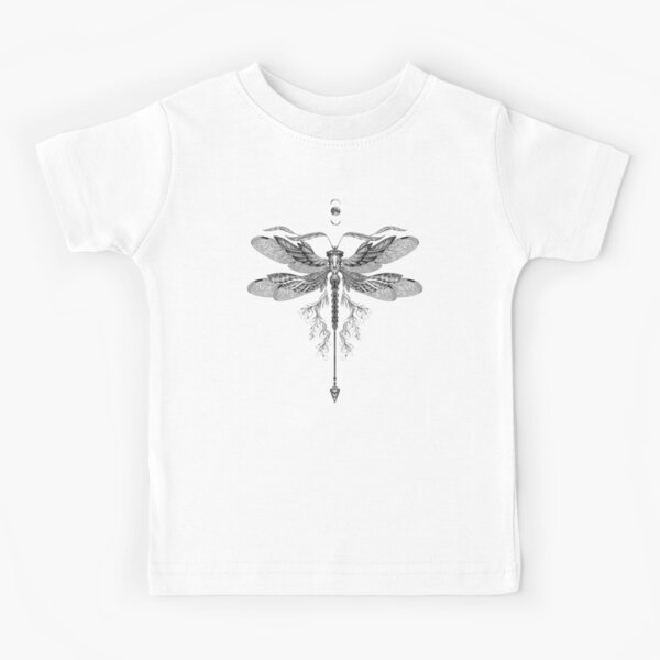 Green Dragonfly Design White Short-Sleeve Unisex T-Shirt