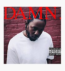 Kendrick Lamar - DAMN - Borderless, BEST QUALITY! Photographic Print