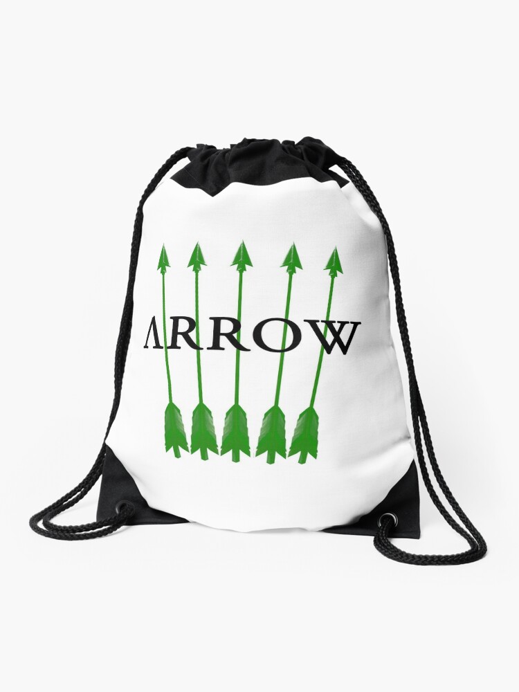 green arrow backpack