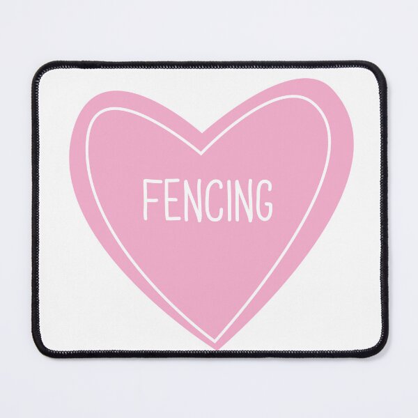 Item preview, Fencing Heart designed and sold by teesaurus.