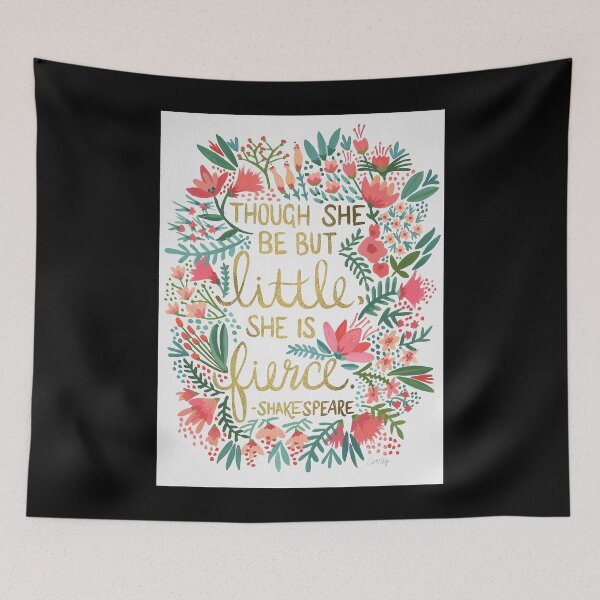 Item preview, Little &amp Fierce Poster designed and sold by oniellcdlarnerm.