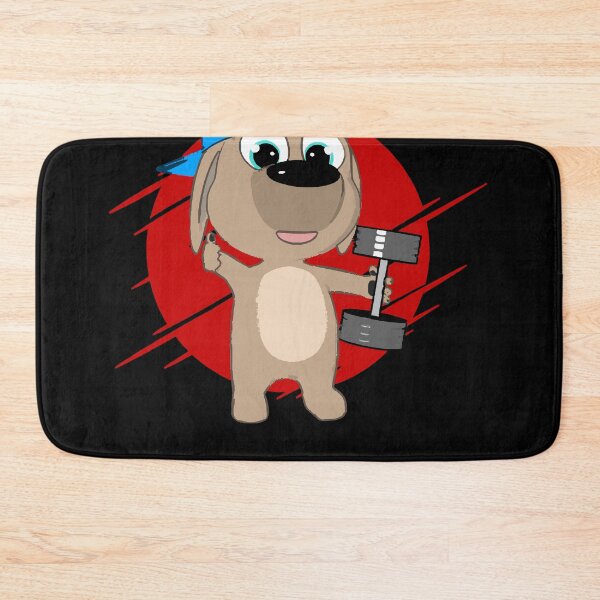 Item preview, Puppy Fitness With Dumbbell T-Shirt designed and sold by ca7elinda.