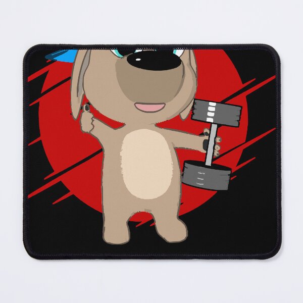 Item preview, Puppy Fitness With Dumbbell T-Shirt designed and sold by ca7elinda.