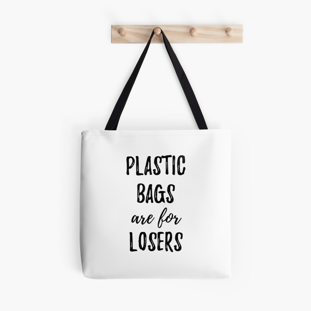 Hemp Shopping Bag - Plastic bags are for losers