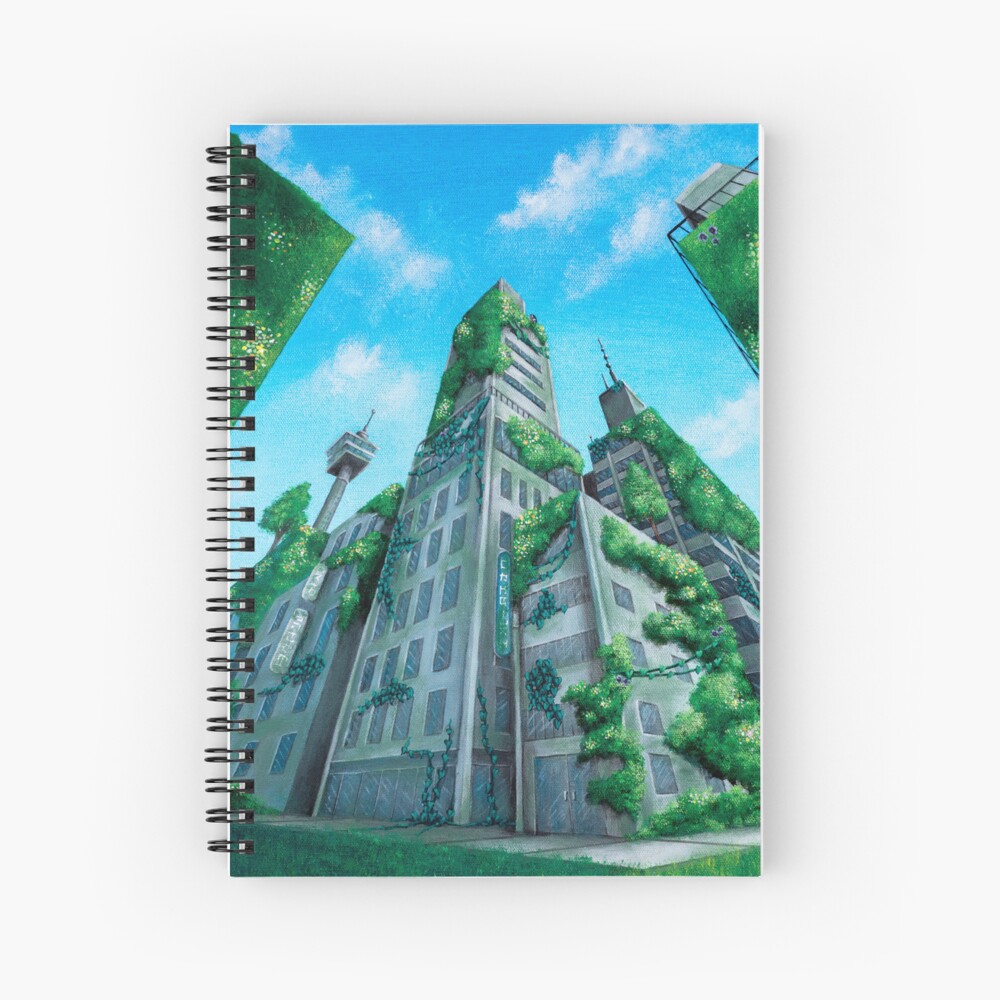 Item preview, Spiral Notebook designed and sold by MalMakes.