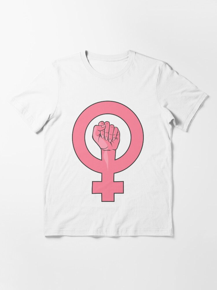 pink feminist shirt