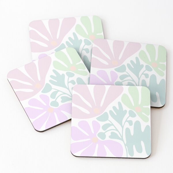 Item preview, Danish Pastel, Abstract Art Flowers, Matisse, Aesthetic designed and sold by Inspired Life Creative.