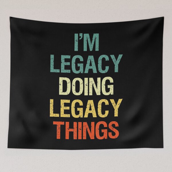 Item preview, IM Legacy Doing Legacy Things Personalized First Name Gift  designed and sold by encisoxilannang.