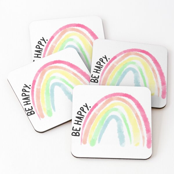 Item preview, Be Happy Rainbow designed and sold by Kate Boone.