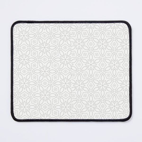 Item preview, Cute silver floral pattern designed and sold by Anvin Peeter.