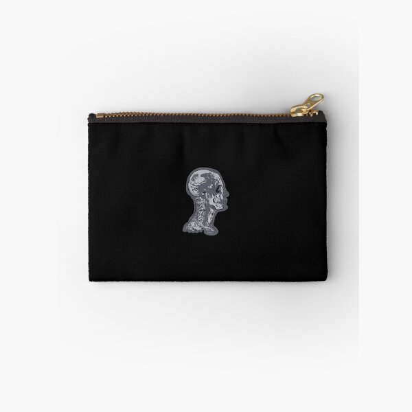 Item preview, Anatomical Skull Monochromatic Art Piece - Head Empty designed and sold by ahashemi-art.