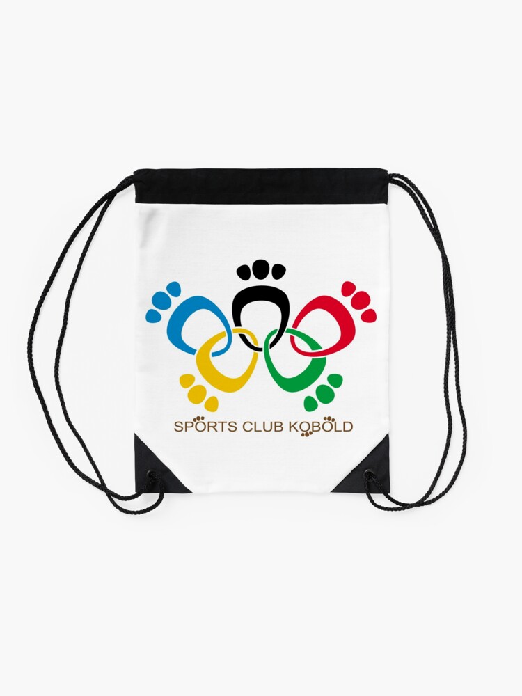 Alternate view of Sports Club Kobold - OAD version Drawstring Bag