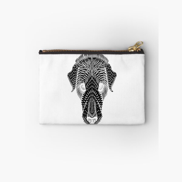 Item preview, Unique Artistic Dog's Head with a Long Nose: Edited Dog's Head (1920) By Julie De Graag Color Black with a Stretched Face and an Extended Snout designed and sold by TeachUrb.