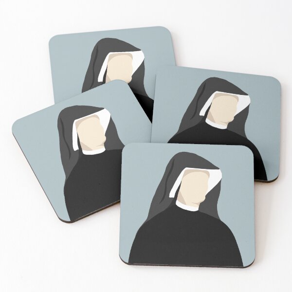 Item preview, Saint Faustina Kowalkska Graphic Art (Polish nun and Catholic mystic) designed and sold by TheCatholicLady.