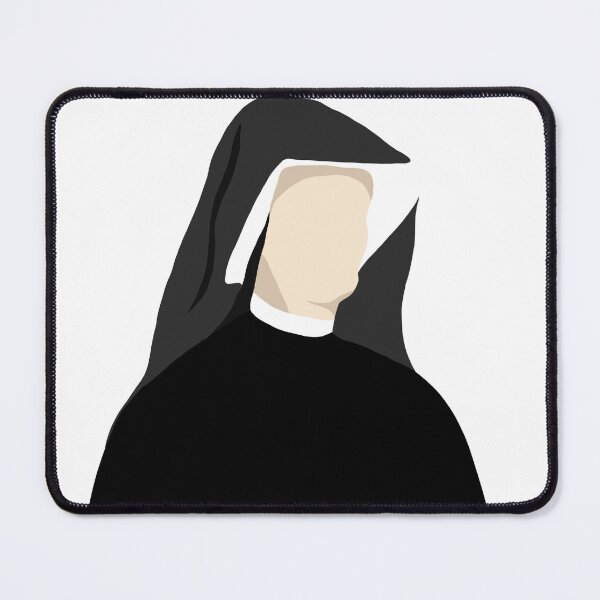 Item preview, Saint Faustina Kowalkska Graphic Art (Polish nun and Catholic mystic) designed and sold by TheCatholicLady.