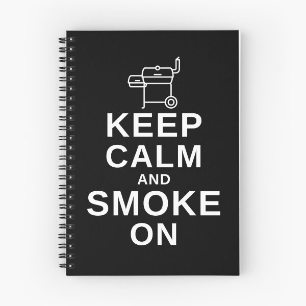 Item preview, Keep Calm and Smoke On - Funny BBQ designed and sold by MacAndMoose.