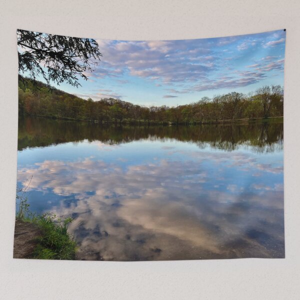 Item preview, Clouds on the Lake and Sky designed and sold by Pamela Storch.