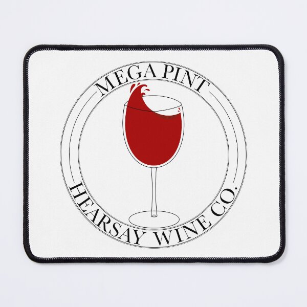 Item preview, Mega Pint - Hearsay Wine Co. designed and sold by Xernition.