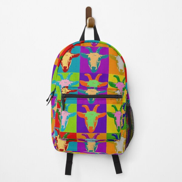 Item preview, Goat Pop Art Graphic BIlly Goat Bright Color Retro designed and sold by joannejgg.