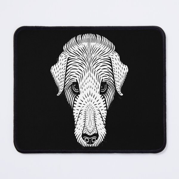 Item preview, Unique Artistic Dog's Head with a Long Nose: Edited Dog's Head (1920) By Julie De Graag Color White with a Stretched Face and an Extended Snout designed and sold by TeachUrb.