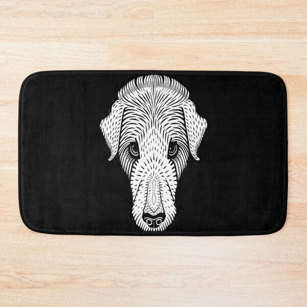 Item preview, Unique Artistic Dog's Head with a Long Nose: Edited Dog's Head (1920) By Julie De Graag Color White with a Stretched Face and an Extended Snout designed and sold by TeachUrb.