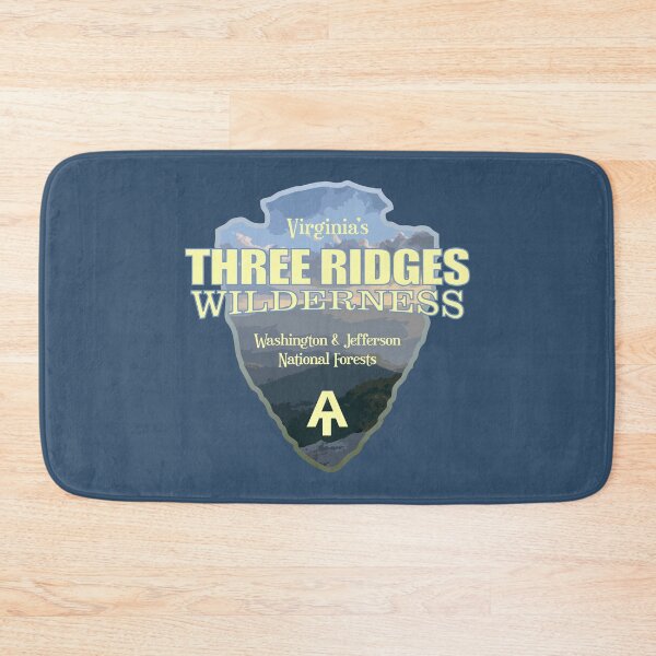 Item preview, Three Ridges Wilderness (arrowhead) designed and sold by curranmorgan.