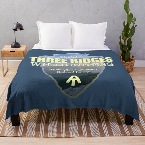 Item preview, Three Ridges Wilderness (arrowhead) designed and sold by curranmorgan.
