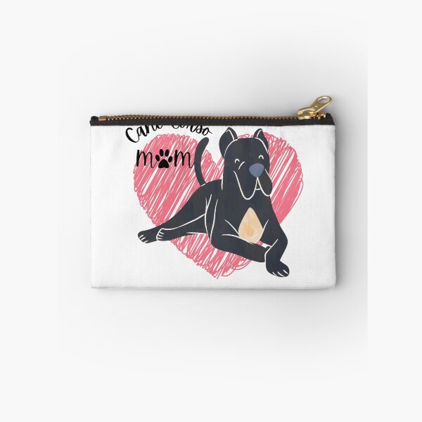 Item preview, Cane Corso Dog Mom with Pink Heart designed and sold by DigitalCutFile.