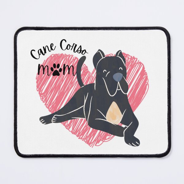 Item preview, Cane Corso Dog Mom with Pink Heart designed and sold by DigitalCutFile.