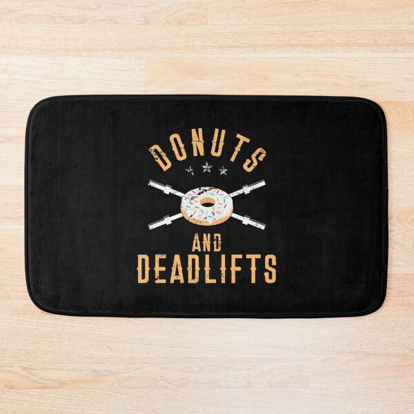 Item preview, Donuts and Deadlifts T-Shirt, Funny Workout Powerlifter Tee designed and sold by Lloyd Nienow.