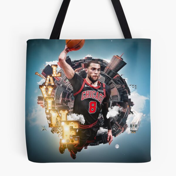Item preview, Zach Lavine 8 Chicago designed and sold by HazlettTLH.