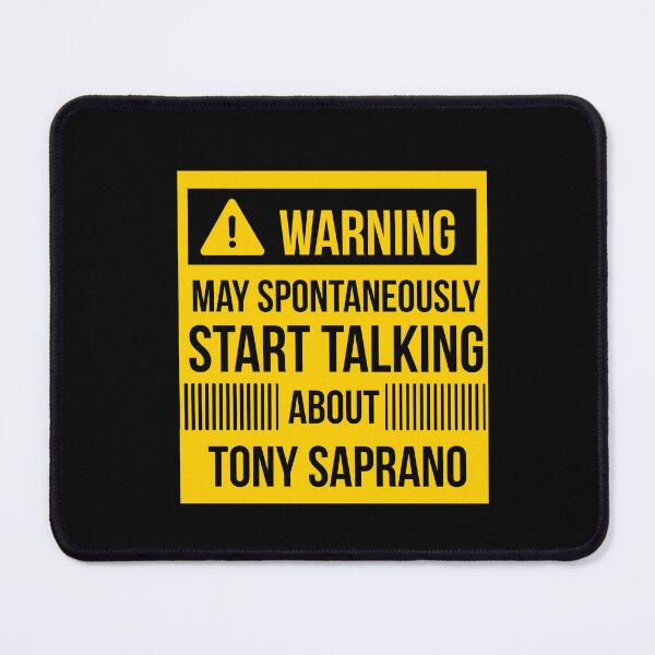 Item preview, warning may spontaneously start talking about Tony soprano designed and sold by celebteyz.
