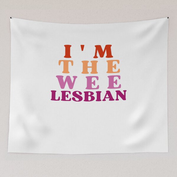 Item preview, Funny Gift For Im The Wee Lesbian Retro Vintage designed and sold by Howellkovacek.