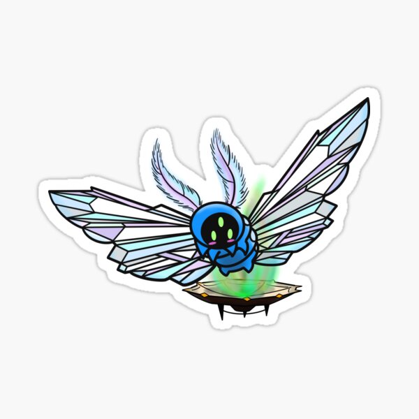 Lucent Moth Sticker