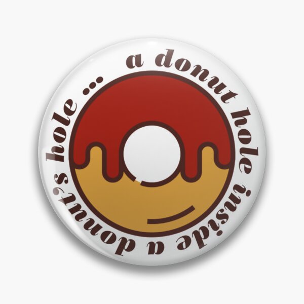Item preview, A Donut Hole Inside A Donut's Hole, Knives Out designed and sold by Lloyd Nienow.