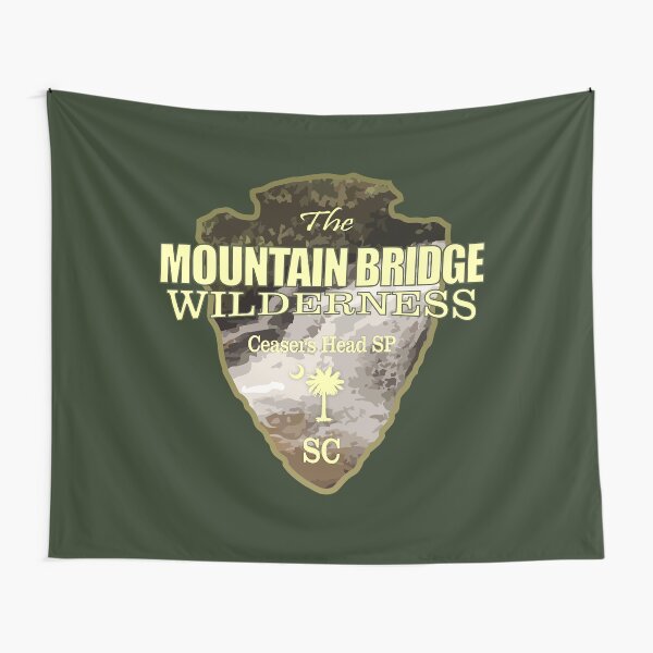 Item preview, Mountain Bridge Wilderness (arrowhead) designed and sold by curranmorgan.