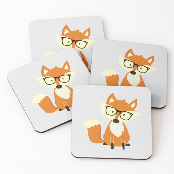 Item preview, Hipster Mr Red Fox designed and sold by KGoPrintables.