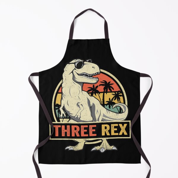 Item preview, Kids Three Rex 3rd Birthday Third Dinosaur 3 Year Old designed and sold by HugheDemeyer.