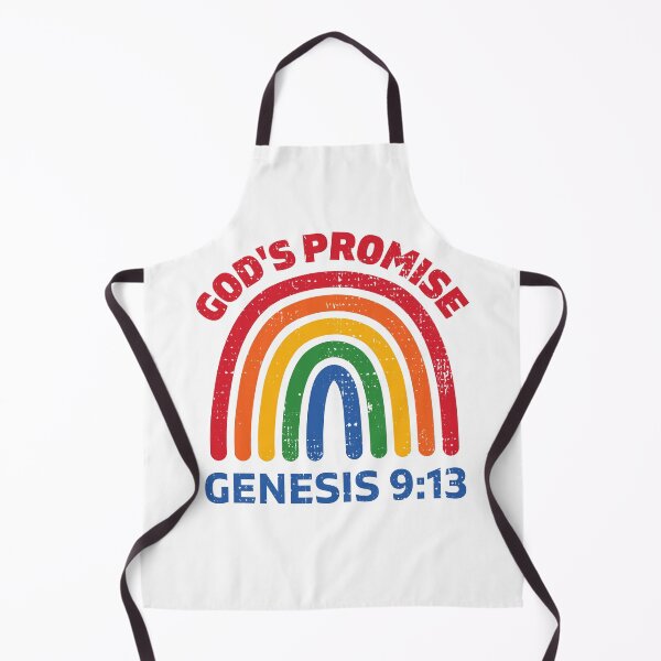 Item preview, Rainbow God's Promise Genesis 9:13 Vintage Distressed designed and sold by S-JDesigns.